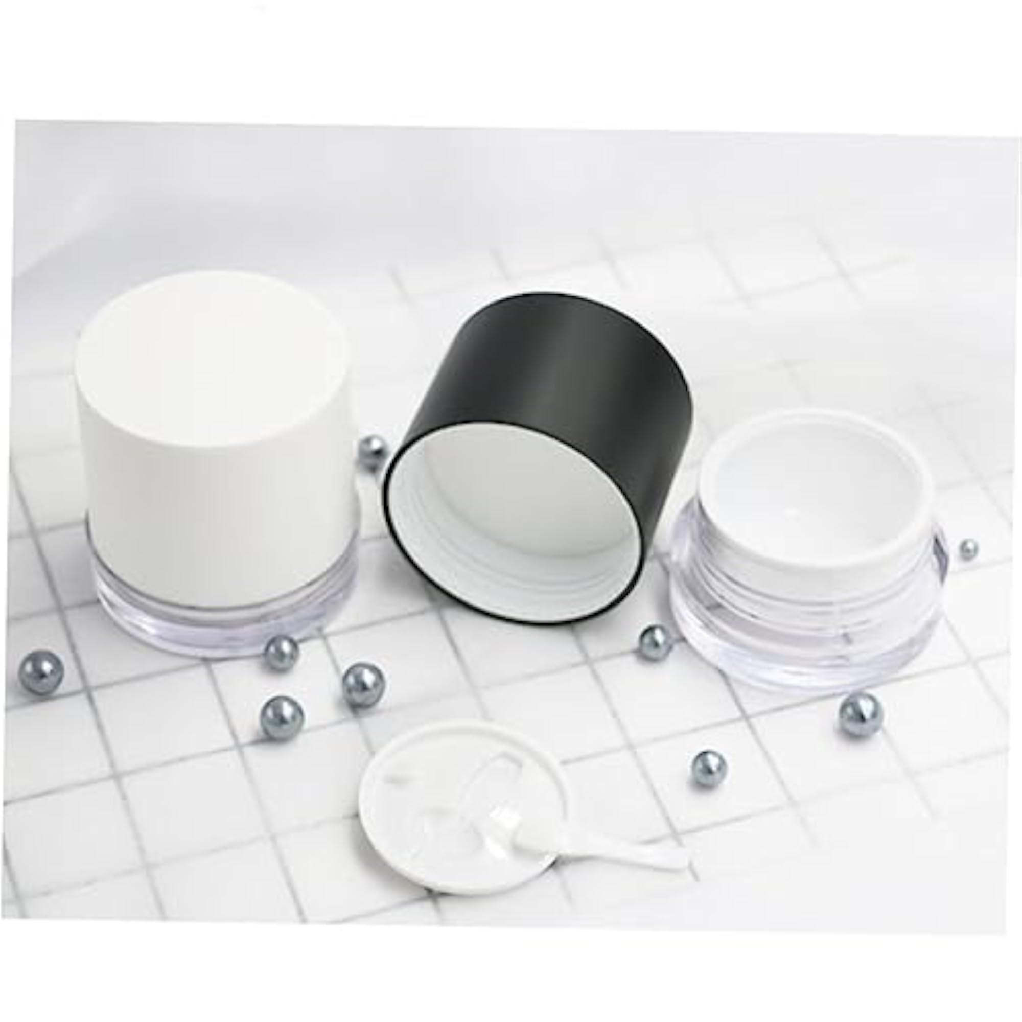 Mini Acrylic Makeup Organizer Travel Cream Bottle Case