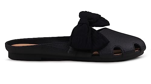 Image of CASSIEY Fashion Slippers For Women slipper Printed Bow design Slip on Flat Sandals