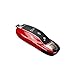 carmonmon Smart Protectors Keyless Remote Key Cases Shell Car Key Case Platic Cover Case Cover Side Blades for Porsche Cayenne Panamera(Red)