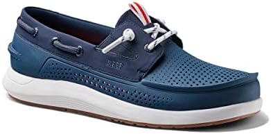 Reef Men's Swellsole Skipper Boat Shoe, Navy, 9 | Image 1