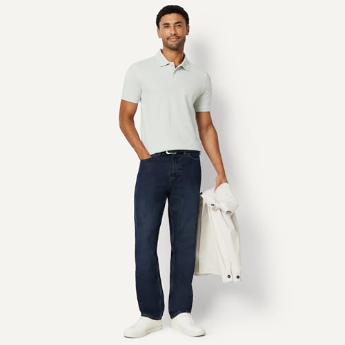 Image of Amazon Essentials Men's Slim-Fit Short-Sleeve Cotton Pique Polo Shirt