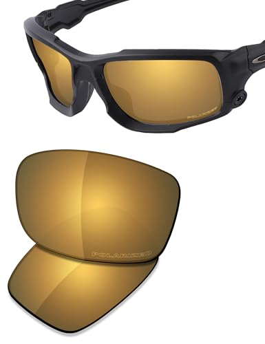 Image of SAUCER Premium Replacement Lenses & Nosepads for Oakley Si Ballistic Shocktube OO9329 Sunglasses