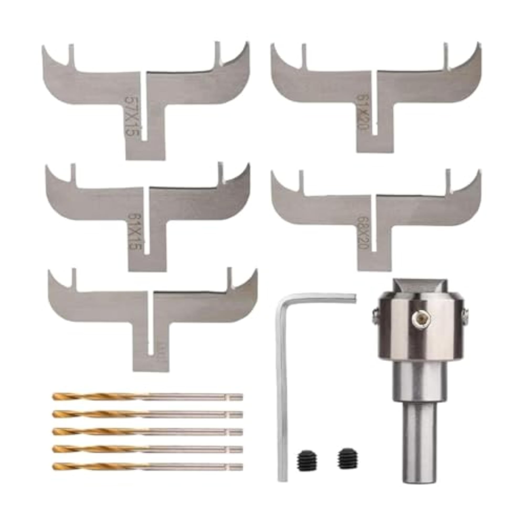14 Pieces Drill Bit Milling Set for DIY Rings & Bracelets