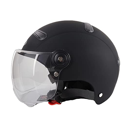 Boucle de sécurité à prise rapide pour casque vintage JATIBOSH confortable
