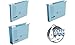 Produktbild ELBA Hängesammler chic, DIN A4, Bodenbreite: 20 mm, blau, Sie erhalten 1 Packung, Packungsinhalt: 5 Stück
