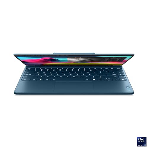 Image of Lenovo Yoga Slim 9i Laptop with Intel Core Ultra 7 258V Processor,14 inch WQUXGA OLED Touchscreen Display, Camera Under Display, 32GB LPDDR5X-8533MT /s Memory, 1TB SSD, Wi-Fi 7, FP Reader, and Win 11 Pro