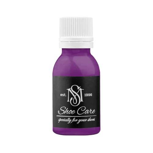 MAVI STEP - Tinte universal para cuero, NCS S, 4050-R50B, color morado real, pintura de alta cobertura para zapatos, bolsos, lona y tenis, 3.5 onzas líquidas