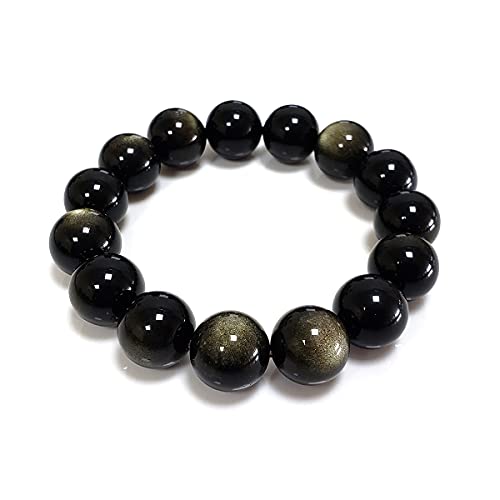 Stretch Bracelet for Women Men Natural Gemstone Round Stone Crystal Beads for Beaded Elastic Bracelet