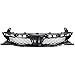 New Front Grille For 2009-2011 Honda Civic, For 1.8l Engine, Sedan & Hybrid, Black, Made Of Plastic HO1200198
