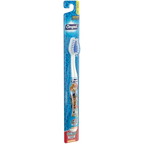 Orajel Paw Patrol Kids Manual Toothbrush, Soft Bristles, 1 Count