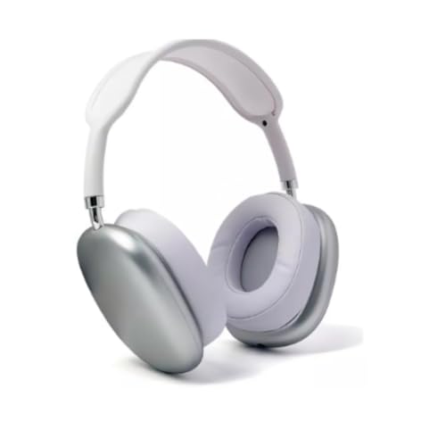 Fone de Ouvido Headphone Air Sem Fio Bluetooth Headset Confortavel Over-ear Max (Branco)