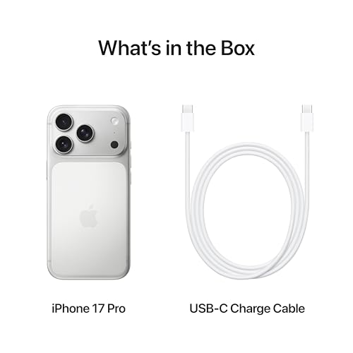 Image of Apple iPhone 17 Pro 1 TB: 15.93 cm (6.3″) Display with Promotion up to 120Hz, A19 Pro Chip, Breakthrough Battery Life, Pro Fusion Camera System with Center Stage Front Camera; Silver