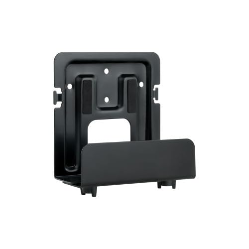 Soporte de CPU - Soporte para instalación en Pared, Color Negro, Robusto y práctico, Ideal para optimizar Espacio en oficinas y hogares.