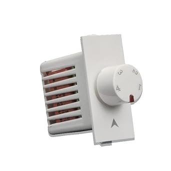 S.N. Enterprises_19 Switch Modular Indicator Type Regulator (S.N_19, White) (Pack Of 1)