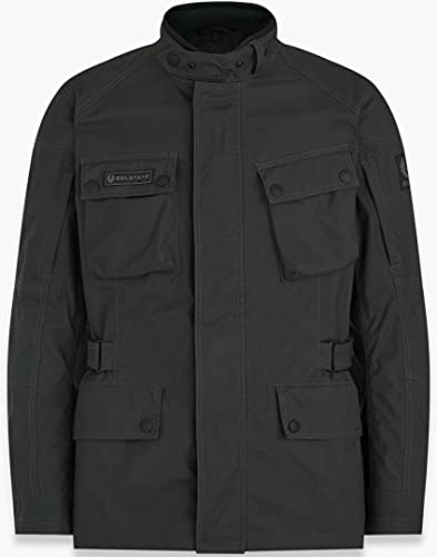 Belstaff Macklin Giacca Motociclista, verde militare, S