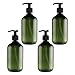 Bottiglia di pompa vuota da 500 ml di shampoo reietibile shampoo blottles distributore di bottiglie di sapone 4pcs