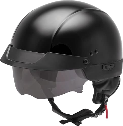 GMAX HH-75 Motorcycle Street Half Helmet (Black, XX-Large) GMAX HH-75 Motorcycle Street Half Helmet (Black, XX-Large)