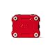 YETI Roadie 24 2.0 Hard Cooler with DoubleDuty Shoulder Strap and Drain Plug, Rescue Red