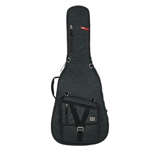 Transit Series Gig Bag Designed to Fit Jumbo Acoustic Guitars Weather Resistant Fabric with Multiple D-Rings for Clipping Accessories to Bag and Thick Rubber Tread on Bottom of Bag Prevents Wear and Protects from small Puddles and Spilled Drinks 20mm...