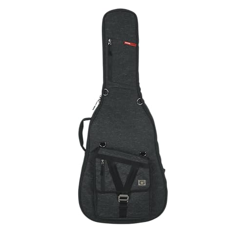 Gator Cases Transit Series - Bolsa ligera para guitarra acústica, con correas para mochila y base de...