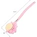 Tbestmax Loofah Back Scrubber Long Handle Shower Body Brush with Soft Mesh Sponge for Women Skin Exfoliating Bath, Massage