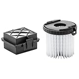 Tidevib Ersatzfilter-Set für Kärcher Staubsauger mit langlebigen und HEPA-Filtern, für VC 5, VC 5 schnurlos, VC 5 Premium, Teilenummern 2.863-240.0 und 2.863-239.0