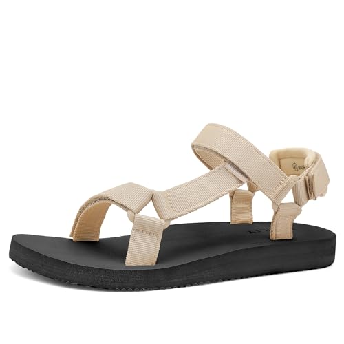 Image of Women's Original Sandals Comfortable Quick-Drying Casual Sport Sandal Walking Hiking Water Sandals With Arch Support
