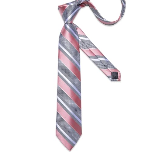 Set de corbata de seda para hombre con accesorios miniatura 4