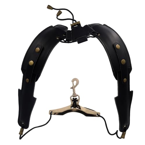 Saxophone Harness Strap Padded Saxophone Shoulder Strap Sax Chest Strap For Beginner Double Shoulder Saxophone Strap
