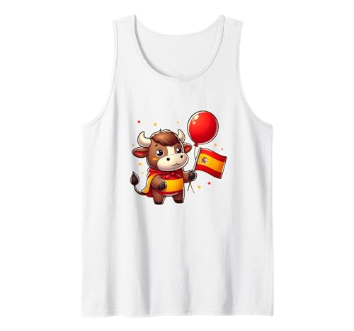 Camiseta España, Ropa española, Camisas de España para niños España Camiseta sin Mangas