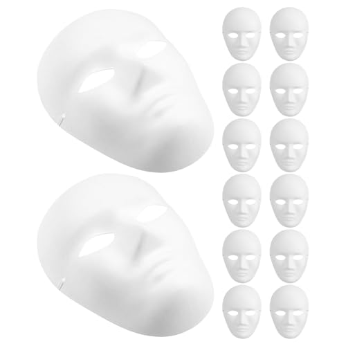 Kit de Máscaras de Papel Maché para Regalo y Talleres de Manualidades