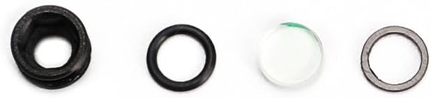 2pcs Bow Sight Clarifier Lens - Magnification Peep Sight for Compound Bows, Enhances Pin & Target Clarity