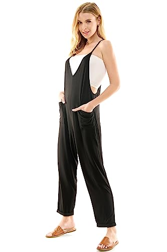 Product Image of the Loving People Loose Fit Jumpsuits for Women Casual Capri Jumpsuit Jumpers...
