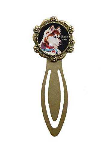 シベリアンハスキー ブックマーカー クリップ イヌ ブックマーク しおり 犬