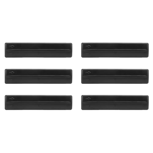 6 PCS Roof Rack Removal Cover, High Strength ABS Roof Drip Rack Trim Clips Set for Fj Cruiser 2007 to 2014 (Black OE: 7559635030)