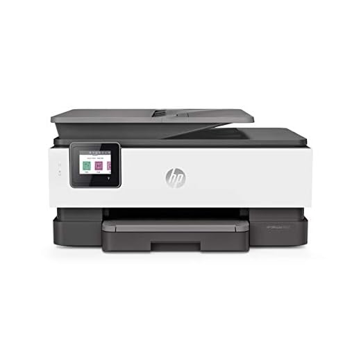HP OfficeJet 8022 Wireless All-in-One Color Inkjet Printer, Scan, Copy and Fax, 3UC65A (Renewed)