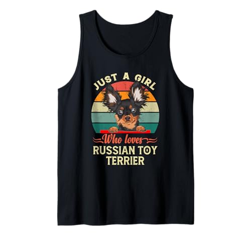 Il miglior regalo per gli amanti del Toy Terrier russo della tua vita. Design retrò russo Toy Terrier, regalo per cani, regalo russo Toy Terrier per ragazzi, ragazze, uomini, donne. Russian Toy Terrier più lontano. Regalo mamma russa Toy Terrier.