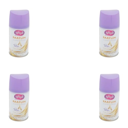 BricoLoco.com Spray Aromatizador Parfum 250 ml | Recambio Automático Compatible | Fragancia Fresca Paris con Rosa, Jazmín, Ylang-Ylang y Violeta | Ambientador Hogar Duradero (4)