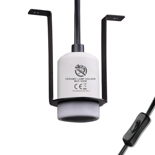 Lampe chauffante pour terrariums : le support céramique pour lézard et tortue