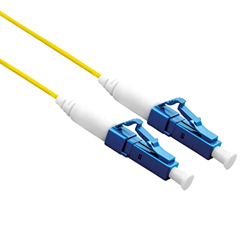 Roline 21.15.8840 Fibre-Optic Cable 9µm Simplex Slim LC/LC 0.5 m Yellow