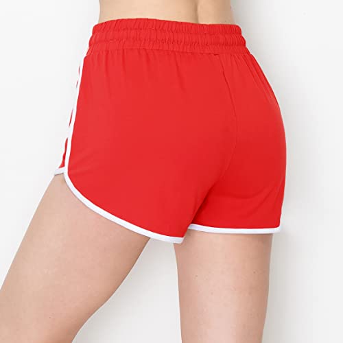 ALWAYS Soft Comfort Lounge Shorts - Super Soft Straight Dolphin Pants Elastic Stretch4