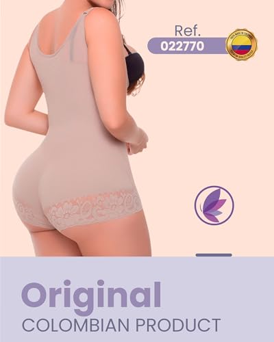 Image of Fajitex Fajas Colombianas Reductoras y Moldeadoras High Compression Garments After Liposuction Full Bodysuit 022770 037770