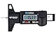 BRILLIANT TOOLS BT114903 Digital-Tiefenmessschieber, 0-25 mm [Powered by KS Tools]