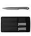 WICING 10.2 inches Throwing Spear, 0.236 inches Thick Full-Tang Throwing Set, with Nylon Sheath for Competition and Recreation - 6 Pack