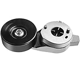 A-Premium Belt Tensioner Assembly with Pulley Compatible with Ford Escort 1997-2002 & Mercury Tracer 1997-1999 L4 2.0L, Replace# XS4Z6B209AA, F7CE6B209AF