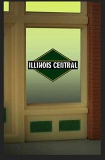 9085 Illinois Central Window Sign by Miller Signs