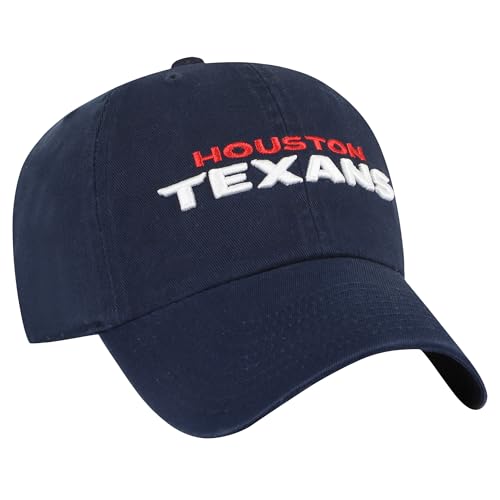 Gorra ajustable Houston Texans azul marino para hombre miniatura 2