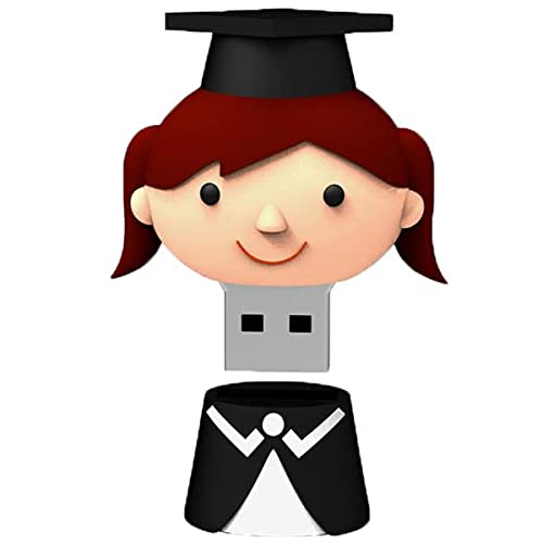 Memorias USB Birrete Graduación 8GB Niña - Pendrives Originales Detalles y Regalos Prácticos Graduaciones Colegios Guarderías Fin de Curso