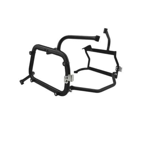 Porte bagages arrière G310GS support boîte latérale moto argent et noir