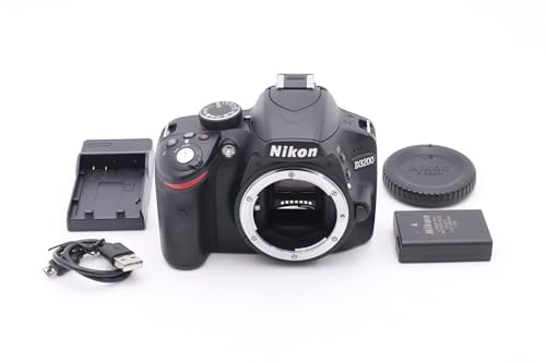 Nikon D3200 24.2 Megapixel HD Video,Wi-Fi Compatibility D-SLR Body Only (Black)